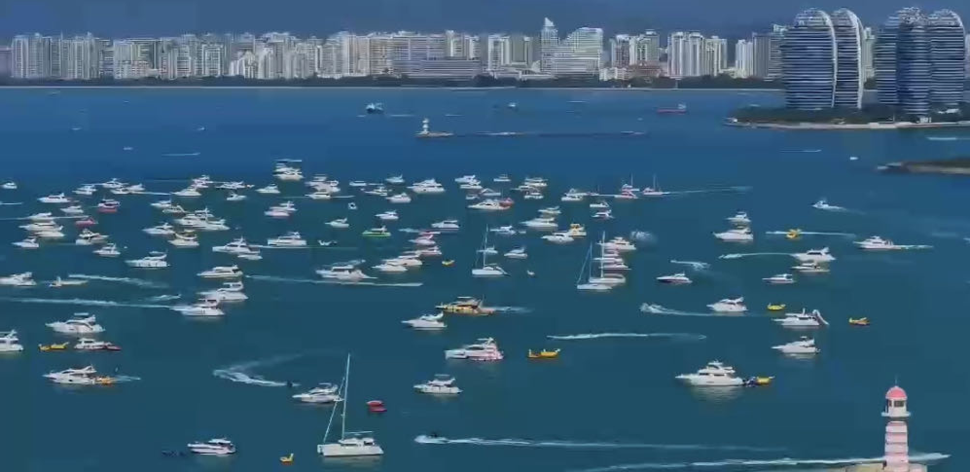 海南旅游回暖:三亚有点“堵游艇”了!